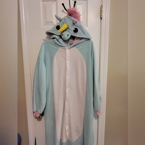 Adult unicorn onesie